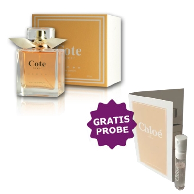 Cote Azur Cote Flower 100 ml + echantillon Chloe Fleur de Parfum