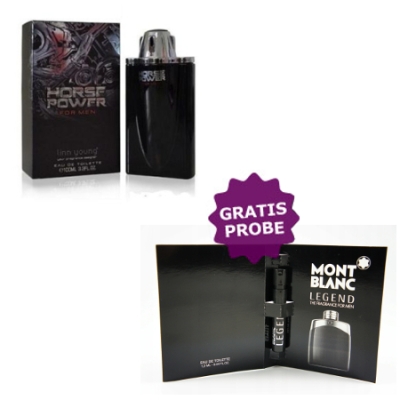 Linn Young Horse Power Men 100 ml + echantillon Mont Blanc Legend