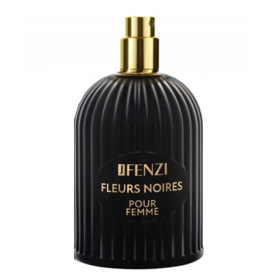 JFenzi Fleurs Noires Femme - Eau de Parfum Pour Femme, testeur 50 ml