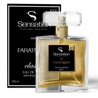 Sensation 127 Faratnight - Eau de Parfum pour Homme 100 ml