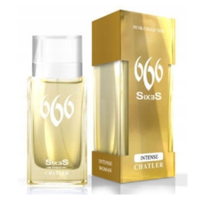 Chatler SixeS 666 Intense - Eau de Toilette Pour Femme 100 ml