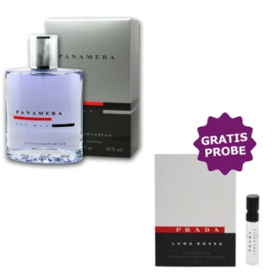 Cote Azur Panamera 100 ml + echantillon Prada Luna Rossa