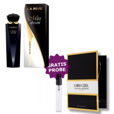 La Rive Miss Dream 100 ml + echantillon Carolina Herrera Good Girl