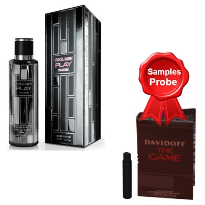 Chatler Cool Play Men 100 ml + echantillon Davidoff The Game