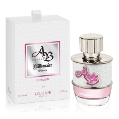 Lomani AB Spirit Millionaire Premium Women - Eau de Parfum pour Femme 100 ml