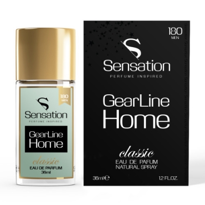 Sensation 180 Gear Line Home Eau de Parfum pour Homme 36 ml