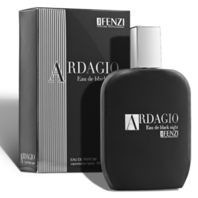JFenzi Ardagio Black Night - Eau de Parfum Pour Homme 100 ml