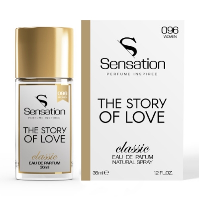 Sensation 096 The Story Of Love Eau de Parfum pour Femme 36 ml