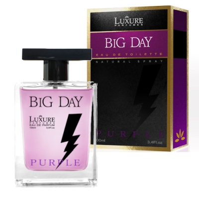 Luxure Big Day Purple - Eau de Toilette pour Homme 100 ml