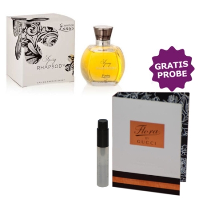 Lamis Spring Rhapsody 100 ml + echantillon Gucci Flora by Gucci