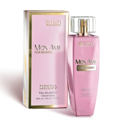 JFenzi Desso Mon Amie, Coffret promotionnel, Eau de Parfum, roll-on