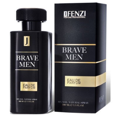 JFenzi Brave Men - Eau de Parfum pour Homme 100 ml
