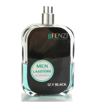 JFenzi Lasstore Izy Black - Eau de Parfum Pour Homme, testeur 50 ml