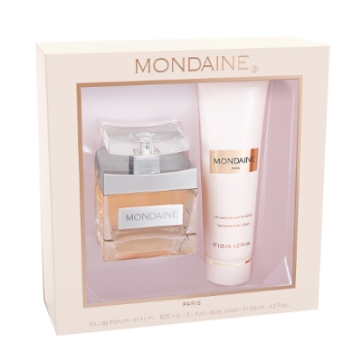 Paris Bleu Mondaine - Coffret pour Femme, Eau de Parfum, Gel Douche