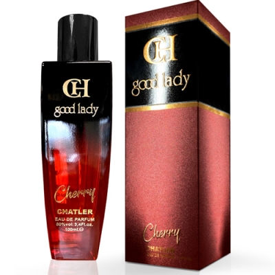 Chatler CH Good Lady Cherry 100 ml + echantillon Carolina Herrera Very Good Girl