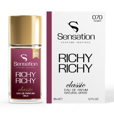 Sensation 070 Richy Richy Eau de Parfum pour Femme 36 ml