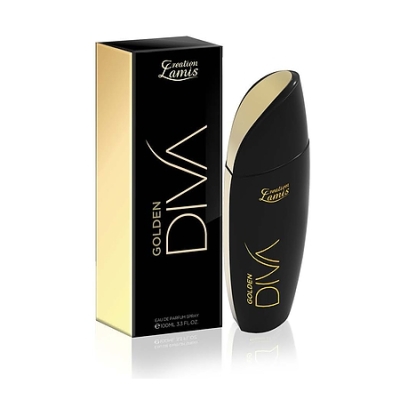 Lamis Diva Golden - Eau de Parfum Pour Femme 100 ml