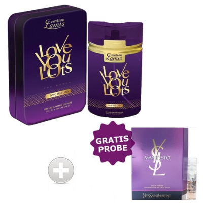 Lamis Love You Lots de Luxe 100 ml + echantillon YSL Manifesto