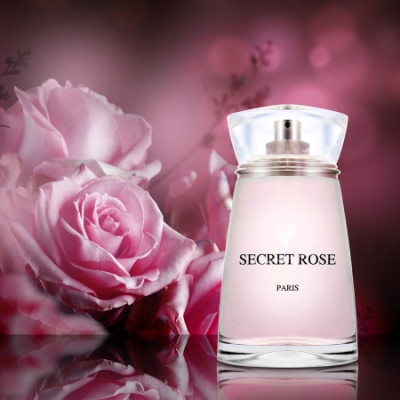 Paris Bleu Secret Rose - Eau de Parfum Pour Femme 100 ml