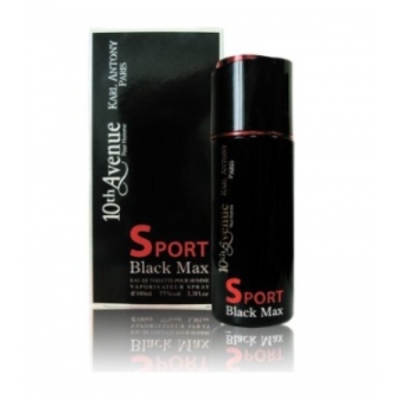 10th Avenue Karl Antony Black Max Sport - Eau de Toilette Pour Homme 100 ml