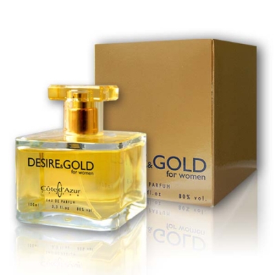Cote Azur Desire Gold - Eau de Parfum Pour Femme 100 ml