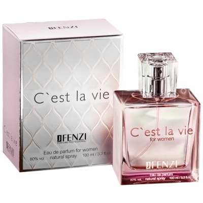 JFenzi Cest La Vie - Eau de Parfum Pour Femme 100 ml