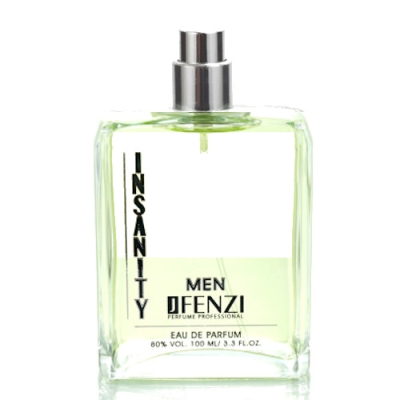 JFenzi Insanity Men - Eau de Parfum Pour Homme, testeur 50 ml
