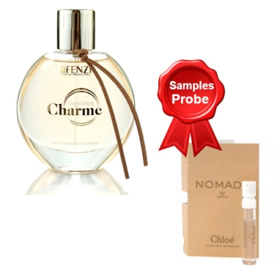 JFenzi Charme Diamonde 100 ml + echantillon Chloe Nomade