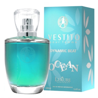 Luxure Vestito Dynamic Beat Ocean - Eau de Parfum Pour Femme 100 ml