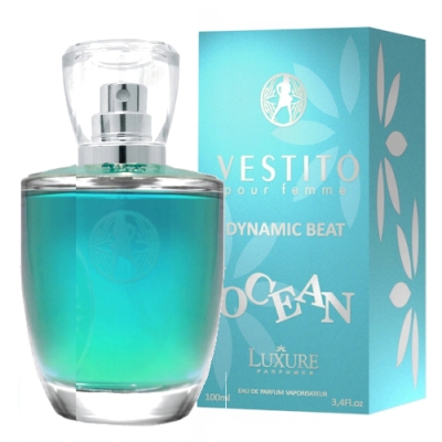 Luxure Vestito Dynamic Beat Ocean 100 ml + echantillon Versace Dylan Turquoise