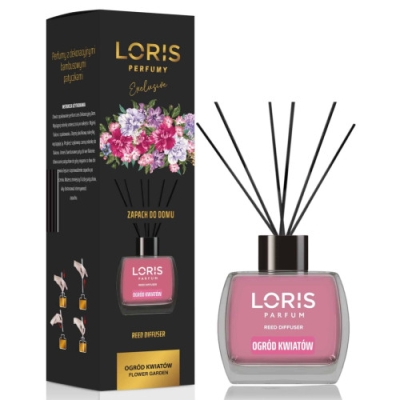 Loris Jardin De Fleurs, Diffuseur Arôme, Desodorisant sticks - 120 ml