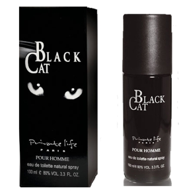 Private Life Black Cat - Eau de Toilette pour Homme 100 ml