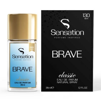 Sensation 130 Brave Men - Eau de Parfum pour Homme 36 ml
