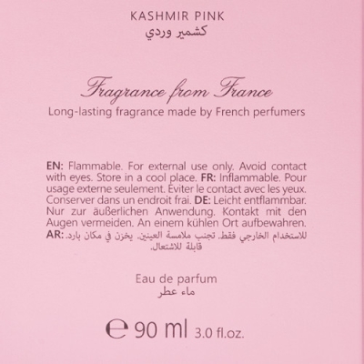 LOU DE PRE Kashmir Pink - Eau de Parfum pour Femme 90 ml