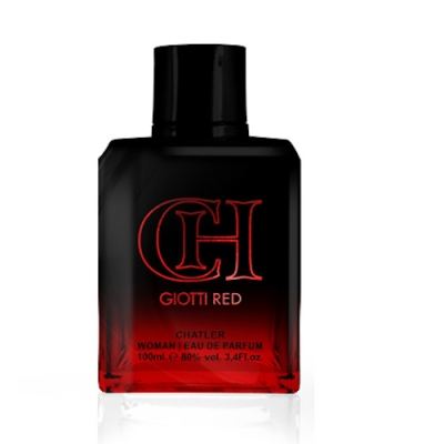 Chatler Giotti CH Red - Eau de Parfum Pour Femme 100 ml