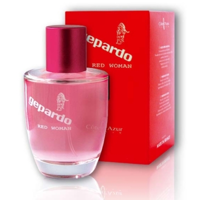 Cote Azur Gepardo Red - Eau de Parfum Pour Femme 100 ml