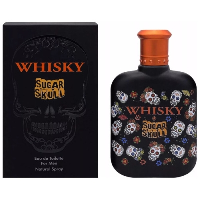 Evaflor Whisky Sugar Skull - Eau de Toilette pour Homme 100 ml