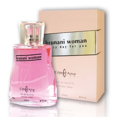 Cote Azur Brunani Every Day Woman - Eau de Parfum Pour Femme 100 ml
