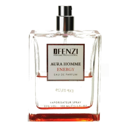 JFenzi Aura Energy - Eau de Parfum Pour Homme, testeur 50 ml