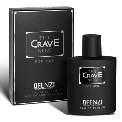 JFenzi The Crave Nero - Eau de Parfum pour Homme 100 ml