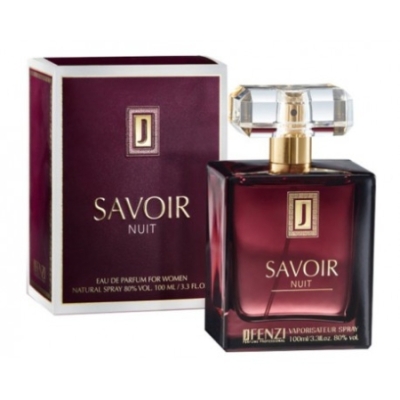 JFenzi Savoir Nuit 100 ml + echantillon Versace Crystal Noir