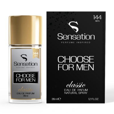 Sensation 144 Choose pour Homme Eau de Parfum pour Homme 36 ml