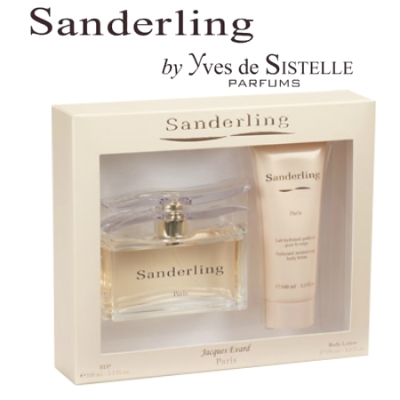 Paris Bleu Sanderling - Coffret pour Femme, Eau de Parfum, Lotion pour le corps