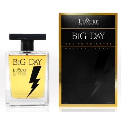 Luxure Big Day 100 ml + echantillon Carolina Herrera Bad Boy