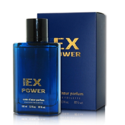 Cote Azur Ex Power Men - Eau de Parfum Pour Homme 100 ml