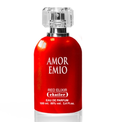 Chatler Amoremio Red Elixir - Eau de Parfum Pour Femme 100 ml