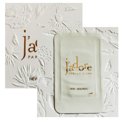 Dior J'adore Parfum d'Eau - Eau de Toilette pour Femme, échantillon  0.1 ml