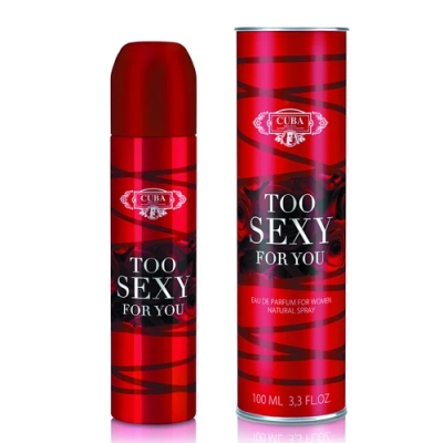 Cuba Too Sexy For You - Eau de Parfum pour Femme 100 ml