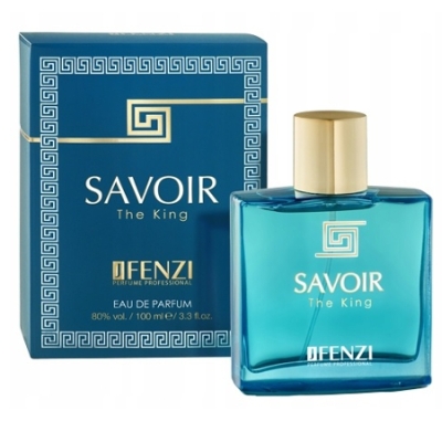 JFenzi Savoir The King 100 ml + echantillon Versace Eros Pour Homme