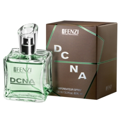 JFenzi DCNA Green - Eau de Parfum Pour Femme 100 ml